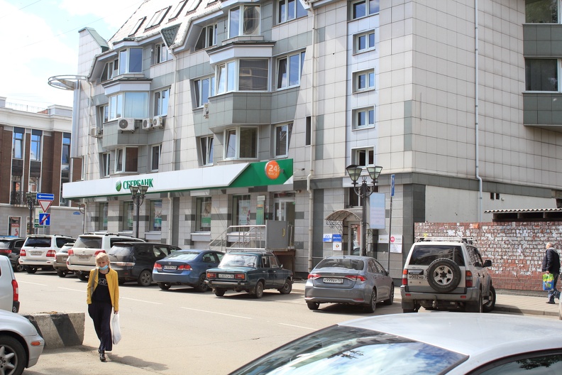 Улица Дзержинского 27а в 2020 году