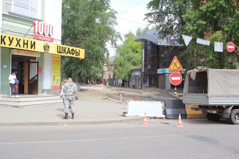 Ремонт улицы Фурье в 2020 году