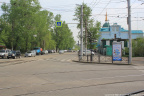 Улица Тимирязева от улицы Декабрьских Событий в 2023 году