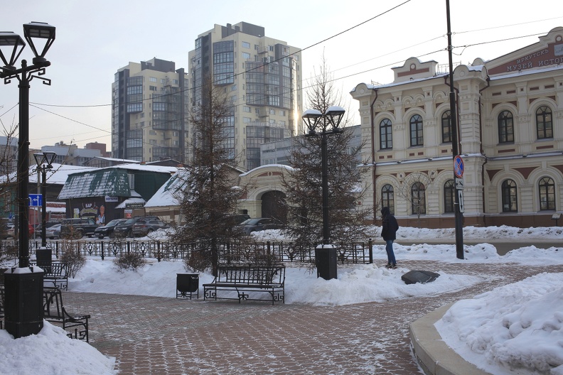 Сквер у памятника Куйбышеву