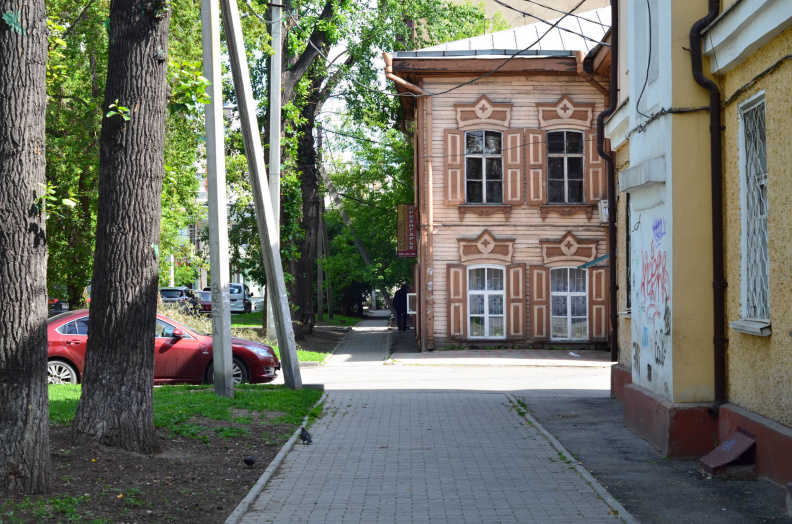 Кусочек дома 18 по улице Бабушкина