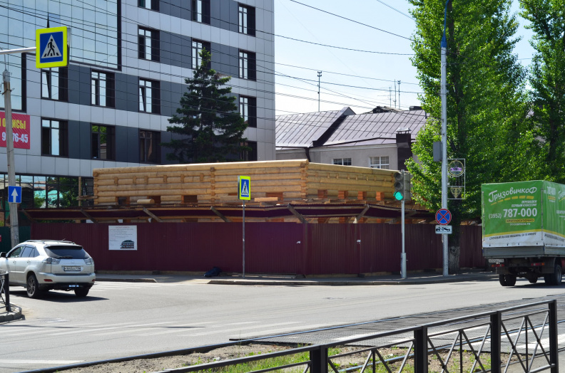 Строительство дома 80 по улице Декабрьских Событий