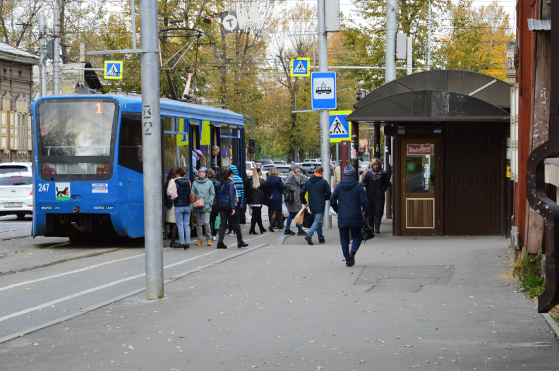 Трамвай № 247 в 2022 году