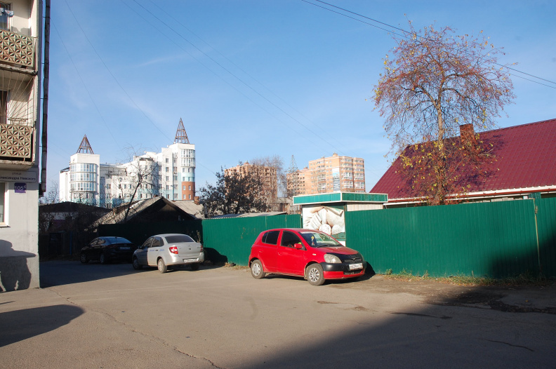 Башни Лыткина 31 вид от Невского 105б