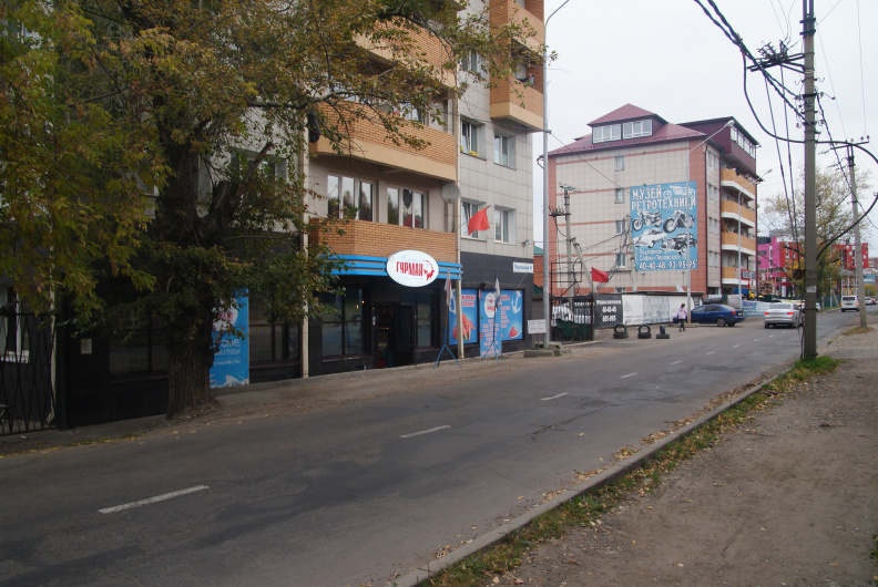 Улица Подгорная на пути к Байкальской