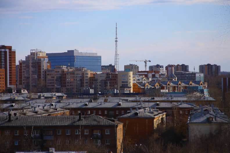 Новый город и телевышка