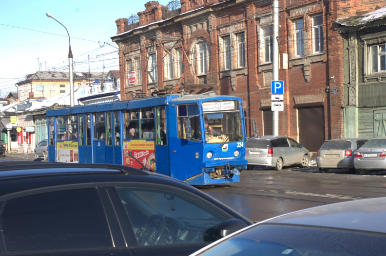 Трамвай № 224 на Тимирязева.jpg