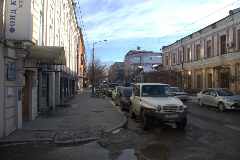 Улица Грязнова от улицы Карла Маркса