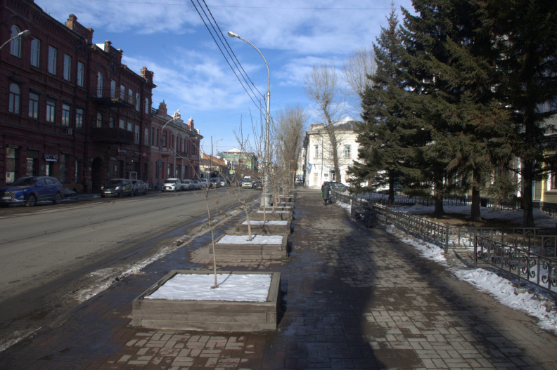 Улица Карла Маркса на месте бывшей церкви