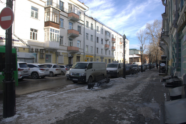 Улица Чехова со стороны Карла Маркса