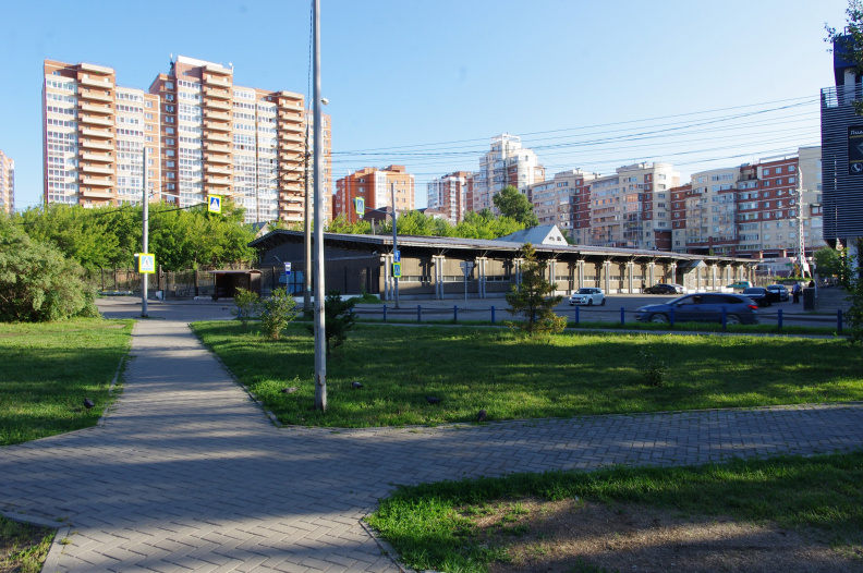 Новый город с тыла