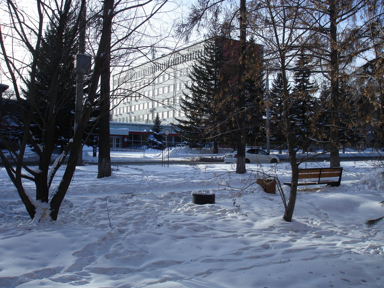 Здание Сибирского отделения РАН