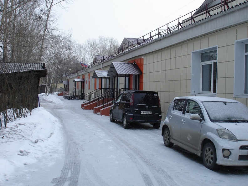 Коррекционная школа № 6 на Доватора 14. Вход