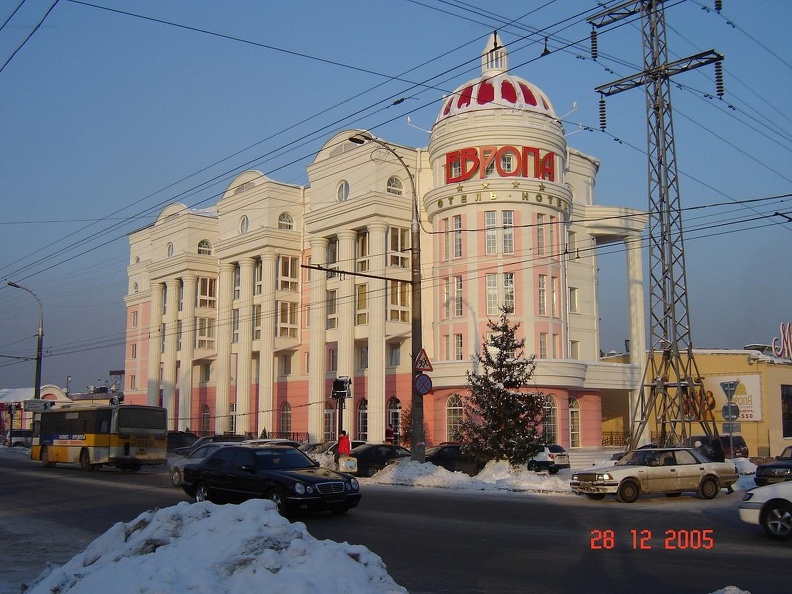 Отель Европа на Байкальской 2005 год