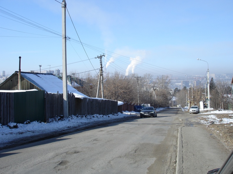 Улица Жуковского в сторону Мельниково