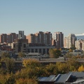 Дома Нового города вид осенью
