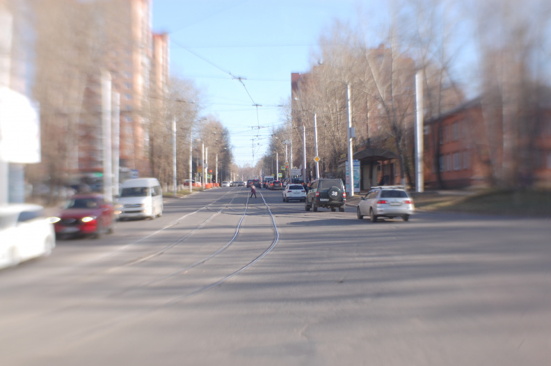 Улица Депутатская вид от Волжской