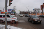 Улица Баррикад, вид от улицы Энгельса