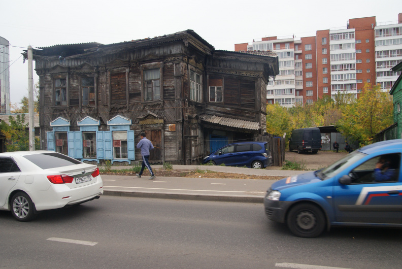 Останки дома 18 по улице Горной