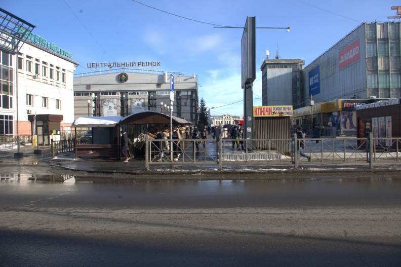 Торговые ряды среднеазиатов