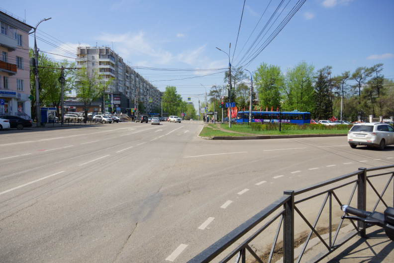 Перекрёсток улиц 1-я Советская и Декабрьских Событий