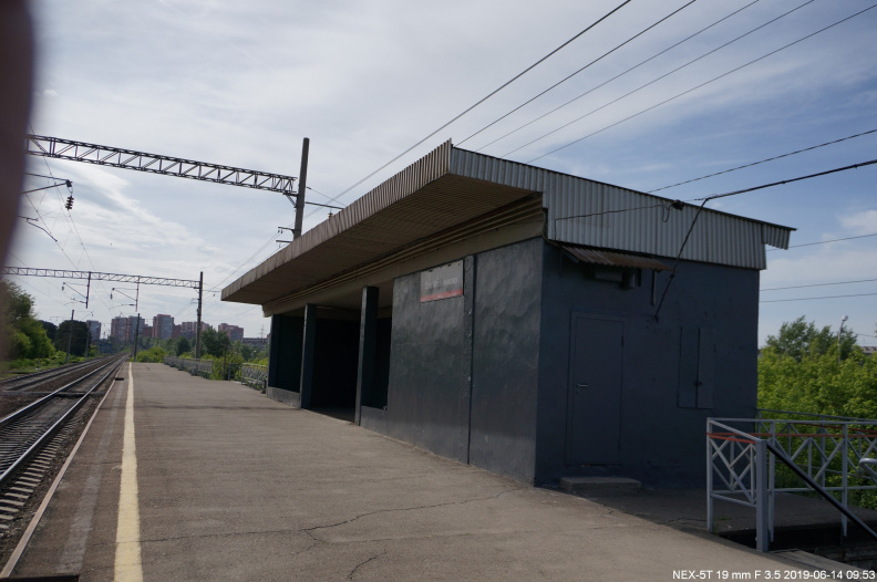 Павильон остановочного пункта Мельниково