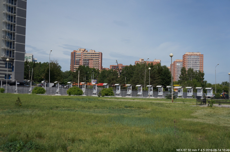 Вид на дома проезда Юрия Тена