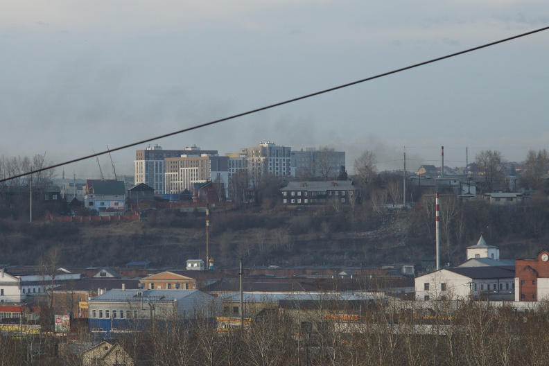 ЖК Корица вид из города