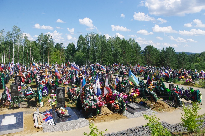 Александровское кладбище общий вид